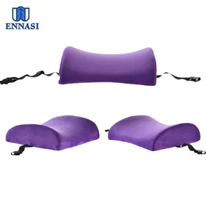 Embroidery New Design Massage Lightweight Portable Lumbar Pillow/Cushion For Lumbar Care