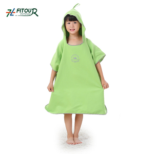 Mignon Microfibre Suè<span class=keywords><strong>de</strong></span> Serviette Poncho À Capuche <span class=keywords><strong>Pour</strong></span> Enfants <span class=keywords><strong>Plage</strong></span> Changeante Robe <span class=keywords><strong>Peignoir</strong></span> - Product Image 6