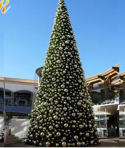 סיטונאי חיצוני 4m 15m 25m ירוק PVC ענק חג המולד עץ