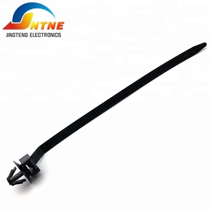 De fixation autobloquant Noir 1Z322201 Nylon Push Montage Fil Cravates attaches de Câble - Product Image 2