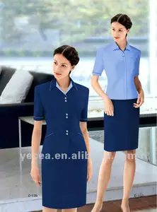 Estilo uniforme de escritório para mulheres, venda quente