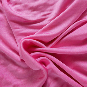 Tissu tricoté en jersey de soie et laine de couleur unie teint uni pour vêtement - Product Image 2