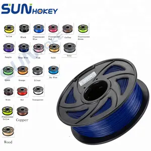 Sunhokey Flex Filament TPE TPU 1.75/2.85/3.0mm 1kg 5kg 0.5kg için 3D baskı özelleştirme kabul