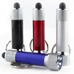 LED Keychain Keyring Light Mini Torch Flashlight