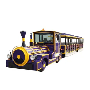 Commercial Outdoor Playground Adult Amusement Park Equipment Rides Trackless Train For Sale