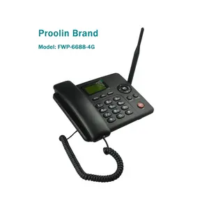 Proolin brand 4G volte gsm fisso telefono da tavolo wireless con hotspot wifi