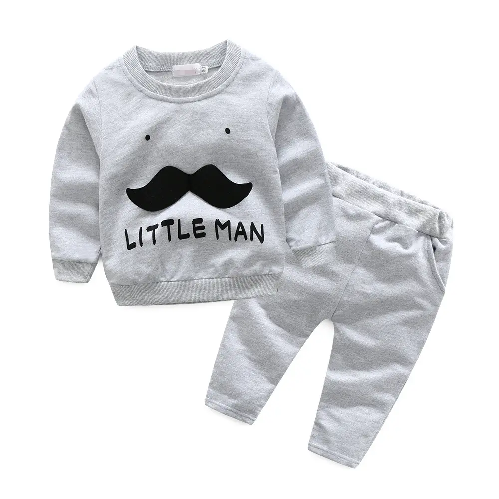 Bulk Wholesale Baby Clothes Sweatershirts 2 Piece Falling Clothing Sets Of Online Store