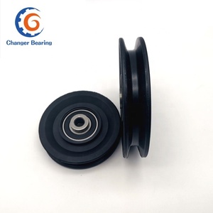 4 roues à poulie en <span class=keywords><strong>nylon</strong></span> avec roulements, au choix - Product Image 3
