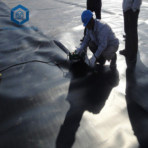 Geomembranas <span class=keywords><strong>HDPE</strong></span> Membrana 40 Mils Linh Hoạt <span class=keywords><strong>HDPE</strong></span> Màng Chống Thấm Lót <span class=keywords><strong>HDPE</strong></span> Geo Vật Liệu Màng Cho Xử Lý Nước Thải Hồ Bơi - Product Image 5