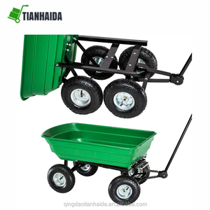 <span class=keywords><strong>Carretilla</strong></span> <span class=keywords><strong>de</strong></span> Jardín Resistente, Remolque Manual, <span class=keywords><strong>Carretilla</strong></span> para Césped, Carro <span class=keywords><strong>de</strong></span> Arrastre - Product Image 3