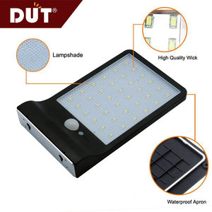 Đèn Năng Lượng Mặt Trời Gắn Tường 5.5V <span class=keywords><strong>5W</strong></span> 36 Led Đen Trắng Nhỏ Pc Abs Pir Cảm Biến Chuyển Động Ngoài Trời Sân Vườn Gắn Tường - Product Image 5