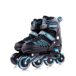 Papaison melhor marca ajustável crianças patins inline rodas patins atacado