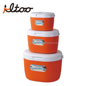 Phong cách giản dị mini 8L tiêm nhựa hộp mát cấp thực phẩm PP vật liệu tùy chỉnh mẫu thư cho đồ uống du khách câu cá - Product Image 2