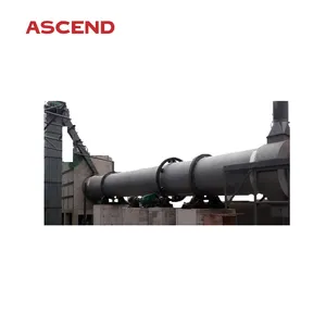 Coal Gas And Diesel Heat Source Rotary Dryer And Drum Dryer For Drying Alfalfa Straw And Coconut Copra Shell