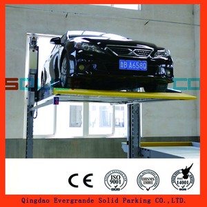 100% Proceso De Corte Por Láser de Dos columnas de doble ascensor <span class=keywords><strong>aparcamiento</strong></span> sistema de estacionamiento vertical - Product Image 2