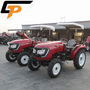 Pabrik 4wd Cina 4X4 Taman Kecil 40hp 50hp Mesin Pemotong Rumput Mini Trailer Pertanian Traktor Pertanian Harga untuk Dijual