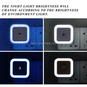 Baru Fashion LED Malam Lampu Uni Eropa Plug US Warna Baru Lampu Tidur untuk Bayi Kamar Tidur Romantis Hadiah Lampu Warna-warni