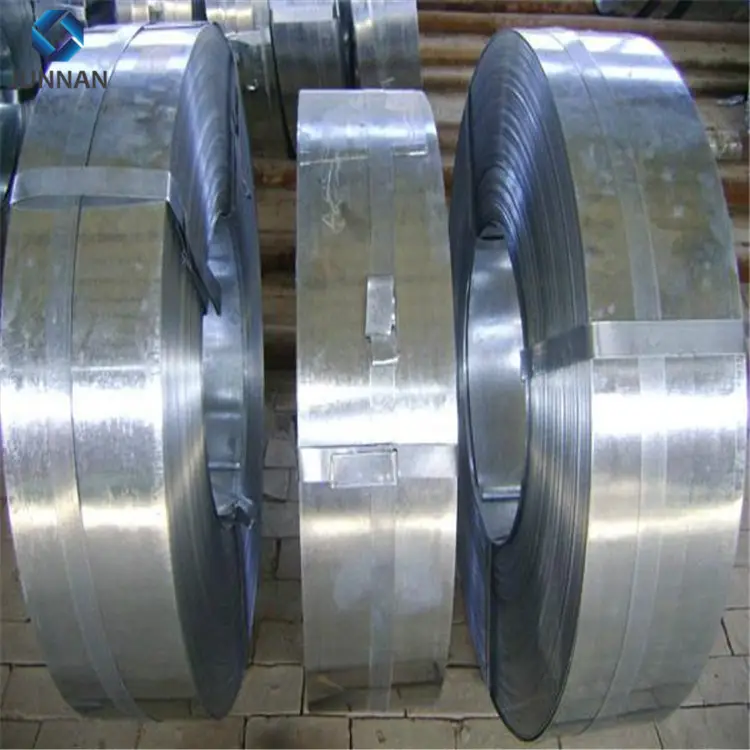 Bobinas de tira de acero galvanizado bañado en caliente, precio para la fabricación de canales y tuberías