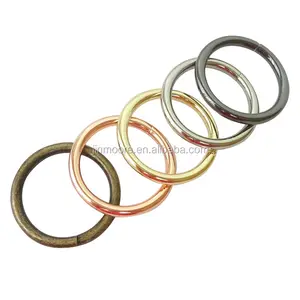 Wholesale Wire Formed Metal O Ring Round Purse Rings With 5 Colors