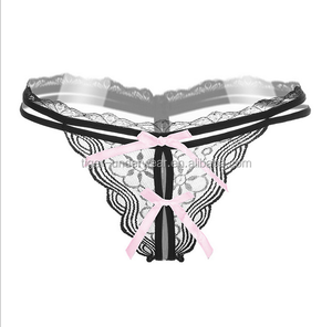 Nouvelle <span class=keywords><strong>culotte</strong></span> sexy pour femmes matures 2017 avec trou devant - Product Image 5