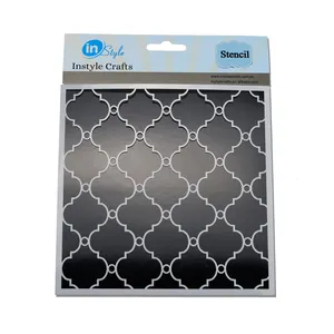 Cerchio stencil goffratura modello per scrapbook album decor