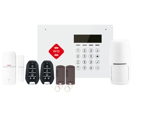 An ninh không dây hệ thống báo động gsm với RFID <span class=keywords><strong>tag</strong></span> & wireless tia năng lượng mặt trời cảm biến - Product Image 2