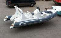 Bateau Liya de 19 pieds en PVC, bateau de pêche en caoutchouc, bateau à moteur, bateau de croisière à vendre en Indonésie