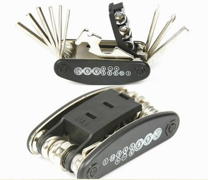 <span class=keywords><strong>Kit</strong></span> d'outils de <span class=keywords><strong>réparation</strong></span> de <span class=keywords><strong>vélo</strong></span>, clés Allen multifonctions 15 en 1, 17/24069 - Product Image 5