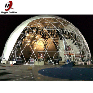 12m Grote Geodetische koepel huis tent voor hotel handel show, auto show, tentoonstelling - Product Image 2