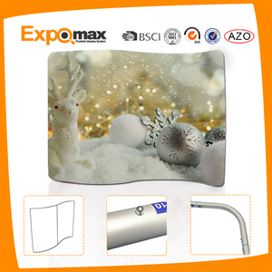 8ft Portable Trade Show Exhibits Booth Displays Dye Sublimation <strong>Back</strong> <strong>Drops</strong> - Product Image 2