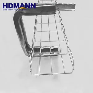 Stainless Steel 304 Wire Mesh Cable Tray Basket Type Cable Tray