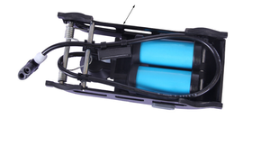 Pédale Portable haute pression <span class=keywords><strong>à</strong></span> 22 vitesses, Double cylindre, pour <span class=keywords><strong>pneu</strong></span> de <span class=keywords><strong>voiture</strong></span>, vélo, pompe <span class=keywords><strong>à</strong></span> <span class=keywords><strong>pied</strong></span> - Product Image 3