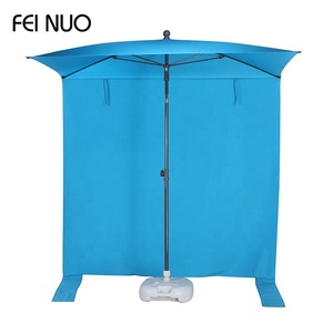 Cina commercio all'ingrosso di lusso su misura resistente AI RAGGI UV <span class=keywords><strong>blu</strong></span> all'aperto tenda della spiaggia <span class=keywords><strong>ombrellone</strong></span> - Product Image 2