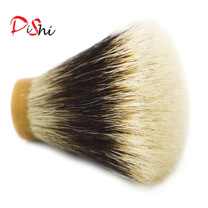 Silvertip süper iki bant siyah saf porsuk saç düz şekil berber tıraş fırça başlığı düğüm boyutu 24mm - Product Image 3