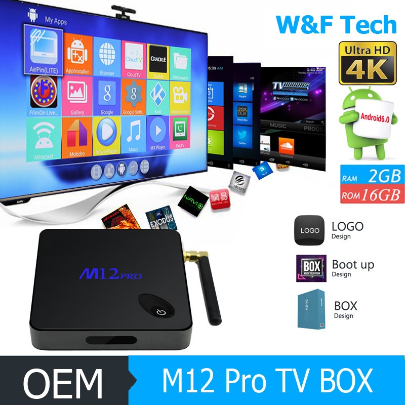 Цифровой тв-приемник 2 ГБ m12 pro s912 интернет tv box s912 tv box