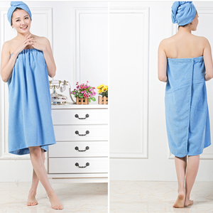 Toalla de Baño Absorbente de Microfibra <span class=keywords><strong>para</strong></span> Mujer, Envoltura Corporal <span class=keywords><strong>para</strong></span> Spa y Ducha - Product Image 2