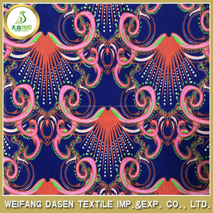 Chine fournisseur polyster imprimé brossé floral conception tissu textile de maison - Product Image 6