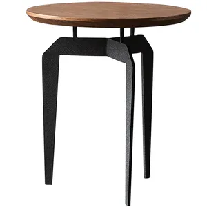 Chino muebles de estilo pequeña mesa de café esquina soporte para la sala de 3 juegos de lado mesa final