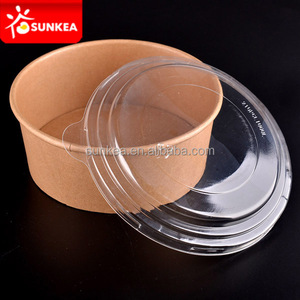 Dùng Một Lần Cá Nhân Tùy Chỉnh In Trái Cây Salad Giấy Bát Bộ Đồ Ăn - Product Image 5