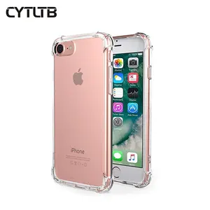 Untuk iPhone 8 Case TPU Gel Bumper Case Bening Ponsel untuk iPhone 8 7 6 6 S Case untuk iPhone 8 PLUS Hoes Doorzichtig