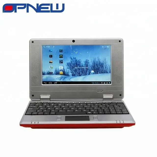 7 Zoll Studenten Laptop Mini Netbook Android 4.4 Dual Core Laptop VIA 8880 CPU WIFI USB RJ45 Port HDM External 3G