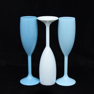 Flûtes <span class=keywords><strong>à</strong></span> <span class=keywords><strong>champagne</strong></span> en <span class=keywords><strong>plastique</strong></span> acrylique, 170ml, 6oz, personnalisés, bon marché, 20 pièces - Product Image 6