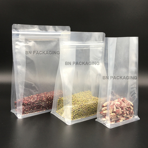 Nhựa Trong Suốt Cao Đáy Phẳng Zip Khóa Túi Đáy Vuông Túi Nhựa Với Khóa Kéo Túi Có Thể Khóa Lại - Product Image 6