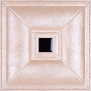 Pvc acoustique <span class=keywords><strong>plafond</strong></span> conception 3D Tuile En Cuir - Product Image 2