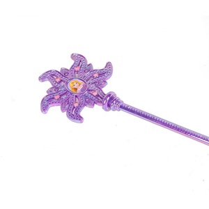 Beste verkauf produkte kunststoff nette lila cosplay prop fee zauberstab - Product Image 4