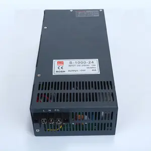 단일 출력 220V AC-DC 12V <span class=keywords><strong>1000W</strong></span> 변압기 S-1000-12 전원 공급 장치 산업용 50Hz 주파수 출력 - Product Image 1
