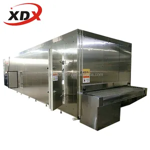 New condition big capacity iqf tunnel and double spiral quick-freezing machine