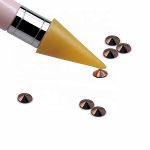 Stylo à points double embout pour nail art, applicateur de strass et de perles en cristal, outil de manucure pour la décoration des ongles - Product Image 6