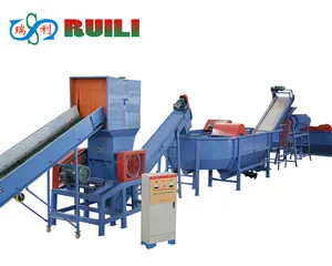 PP PE film recycling washing line friction machine waste plastic recycling machine