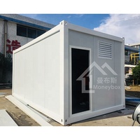 Garage conteneur en acier préfabriqué simple et portable Abri d'auto préfabriqué en panneau sandwich